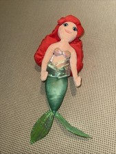Disney Store - Ariel - Plush Doll Stuffed Toy - The Little Mermaid