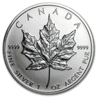 2011 Canadian Silver Maple Leaf 1 oz — photo from another recent sale