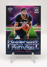 2018-19 Donruss Optic Franchise Features Lime Green Prizm /149 Anthony Davis #19