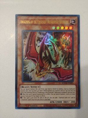 Yu-Gi-Oh! TCG - Awakening Of The Possessed - Nefariouser Archfiend SDCH-EN005