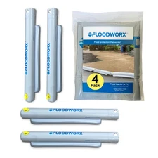 Reusable Flood Barrier & Water Diverter | No Sand Bags, Reusable Flood Protec...