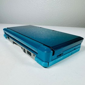 Nintendo 3DS Console Aqua Blue *Yellow Screen* w/ Accessories - USA Seller
