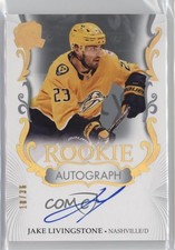 2023 The Cup Gold Spectrum Foil Variation 10/36 Jake Livingstone #106 Auto 0rs6