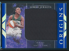 Jewell Loyd 2024 Panini Origins WNBA Jumbo Jerseys Blue Jersey Number 24/25
