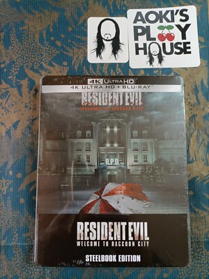 Resident Evil - Welcome to Raccoon City - Steelbook 4K + Blu Ray Vers. ITA! Versiegelt!