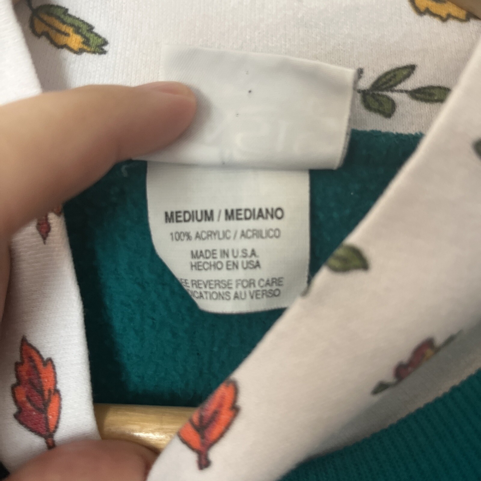 Vtg Basic Editions Turtleneck Sweatshirt Women's … - image 3