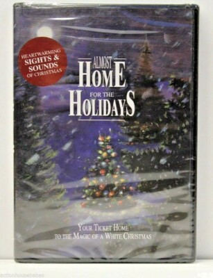 ALMOST HOME FOR THE HOLIDAYS DVD - MAGIC OF A WHITE CHRISTMAS - BRAND NEW