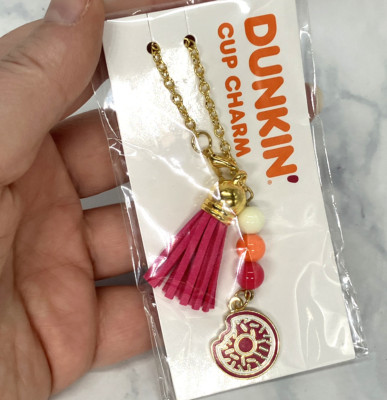 Limited Edition Dunkin  Donut Cup Charm 2024 ***FREE GIFT W/PURCHASE***