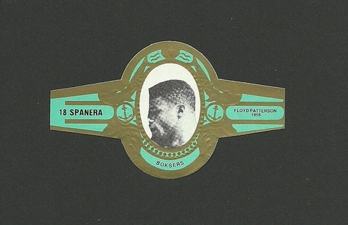 Floyd Patterson Boxing Scarce Vintage Cigar Band