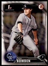 2016 Bowman Draft Picks & Prospects Ben Bowden Colorado Rockies #BD-36