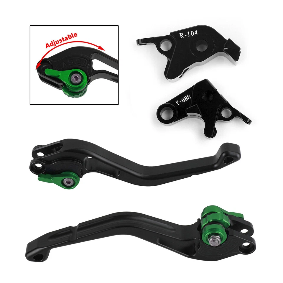 NEW Short Clutch Brake Lever fit for Yamaha YZF R1 R6 R6S CA/EU VERSION #3 - Imagem 4 de 4