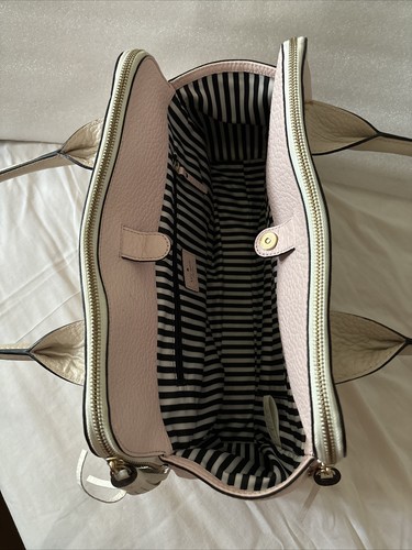 Kate Spade New York Ultra Light Pink Leather Lydia Southport Large Shoulder Bag - Picture 5 of 20