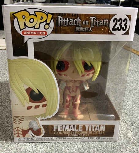 Funko POP Anime Attack on Titan Female Titan 6" Action Figure FACTORY SEALED233