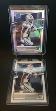 CeeDee Lamb 2020 Optic Silver Holo Prizm & Base Rookie. Cowboys RC