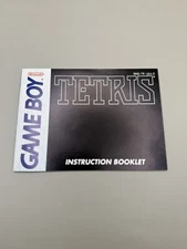 Tetris (Gameboy) GB Instruction Manual Booklet Only... NO GAME
