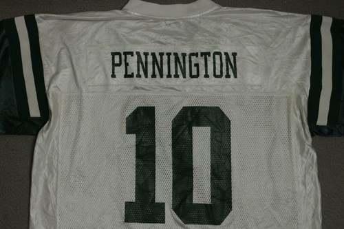 Vintage Reebok Chad Pennington Jersey Mens Extra Large White NFL - Picture 9 of 14