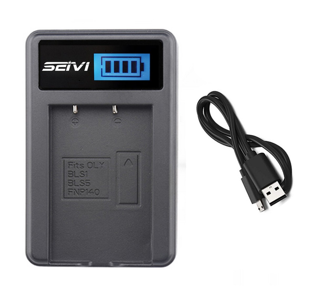 Battery Charger For Olympus OM-D E-M5 Mark III, OMD EM5 MarkIII