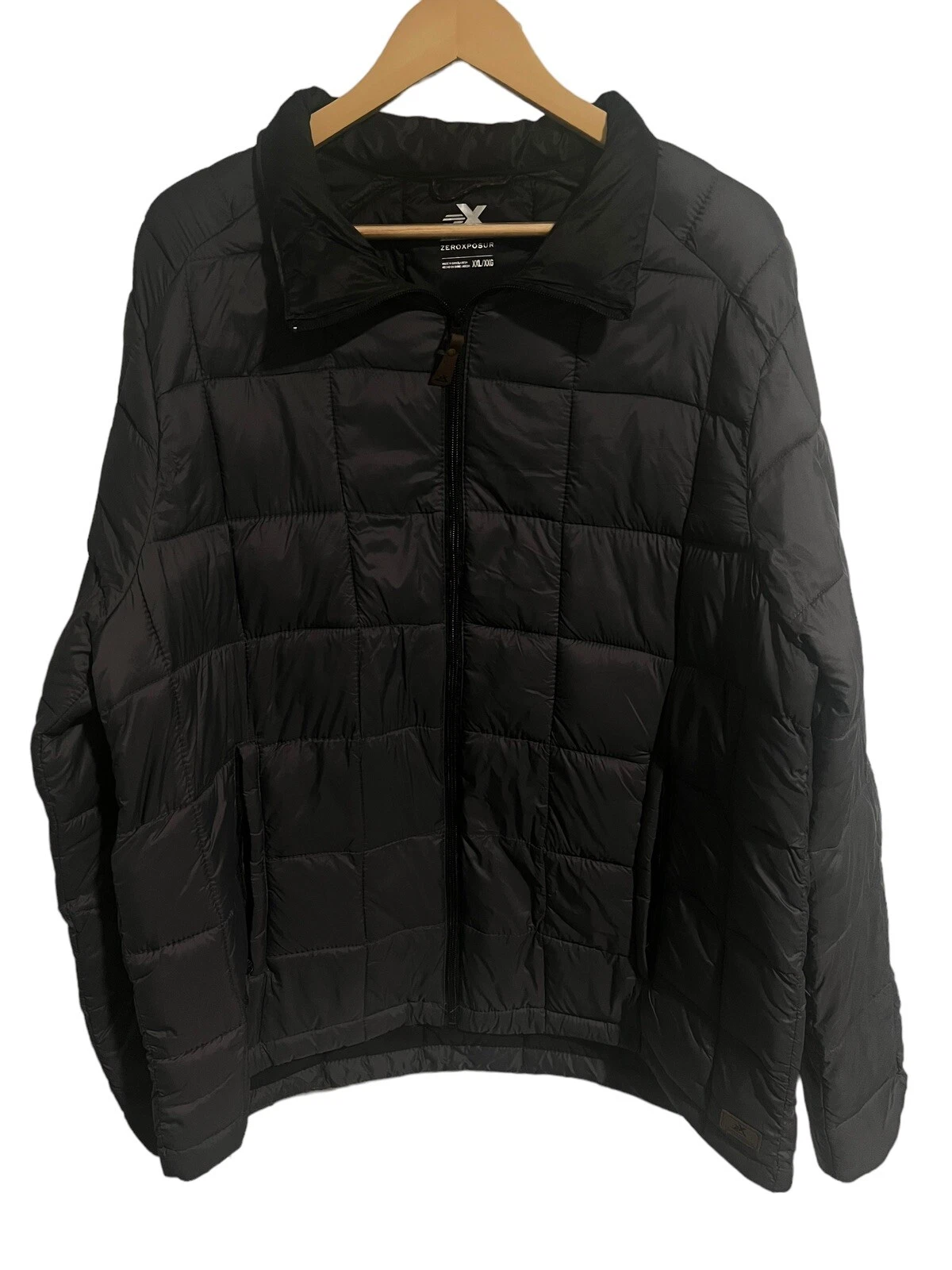 ZeroXposur New Gray Men's Puffer Jacket NWT Winter Snow Coat Size XXL
