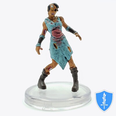 Human Zombie (female) - Undead Armies Zombies #2 Icons of the Realms D&D