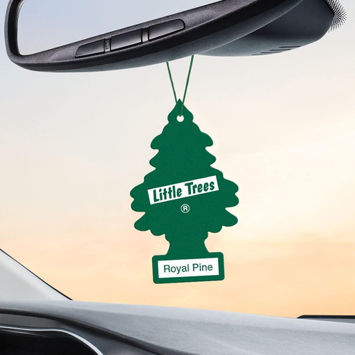 Fresheners Little Trees Hanging Car, Royal Pine, 24 Air Fresheners, Long Lasting - Picture 5 of 12