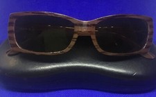 CLASSIC RAY-BAN RB4067 WOOD GRAIN TEXTURE SLEEK SUNGLASSES NEW LENSES