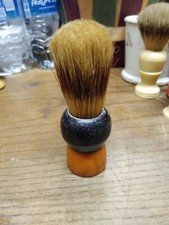 Vtg Fuller Shaving Brush Sterilized Set In Rubber Badger Hair Made in USA 