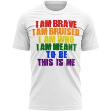 I am Meant to be This is Me T Shirt LGBTQ Gay Pride Month Gifts For Him Non B...