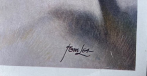 TOM LEA "DER KÄMPFENDE STIER" DRUCK ERSTELLT 1949 - Bild 3 von 7