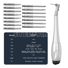 Dental Torque Wrench Universal Implant Kit Wrench Contra Angle+16 Drivers