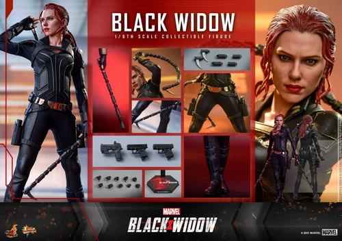 Nueva figura de acción Hot Toys MMS603 1/6 Black Widow versión regular Figura de acción