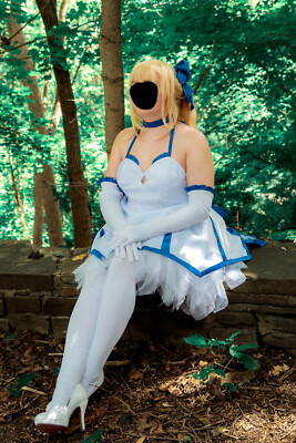 Forum Novelties Water Lily Princess Costume - Sparkly Blue Dress Costume, Large Size