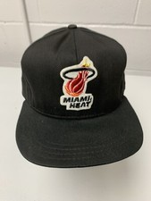 MIAMI HEAT VINTAGE 1990'S SNAPBACK HAT-NBA