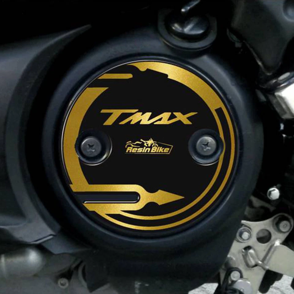 RESIN BIKE Adesivi 3D compatibili con TMAX 500 530 per T-MAX 2001-2016 Copri Carter Oro
