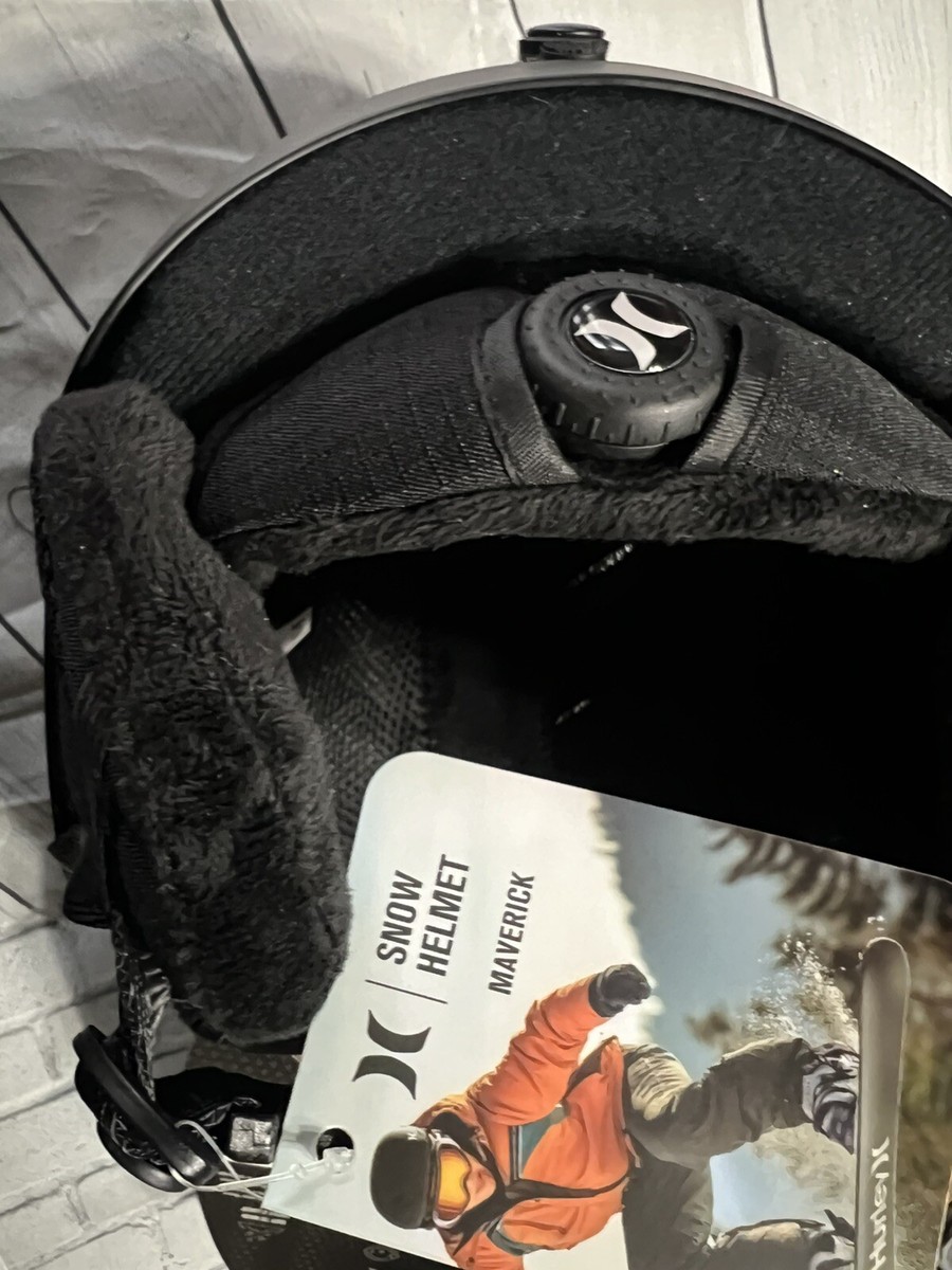Hurley Maverick Adult Snow Helmet, Color: Black Size: M | eBay