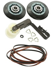 Amana NGD4655EW0 Genuine Dryer Rollers Belt Pulley Kit