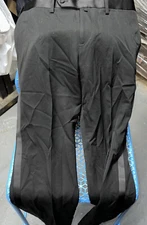 Comme des Garcons Homme Junya Watanabe Black Tuxedo Wool Pants Size L