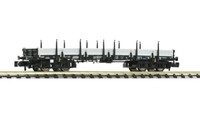Fleischmann N 826701 Rungenwagen Flachwagen AlubordwäNde Db Epoche Iv Neu Ovp