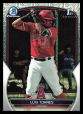 2023 Bowman Chrome Luis Torres  1st Mega Box Refractor BCP-155 Angels