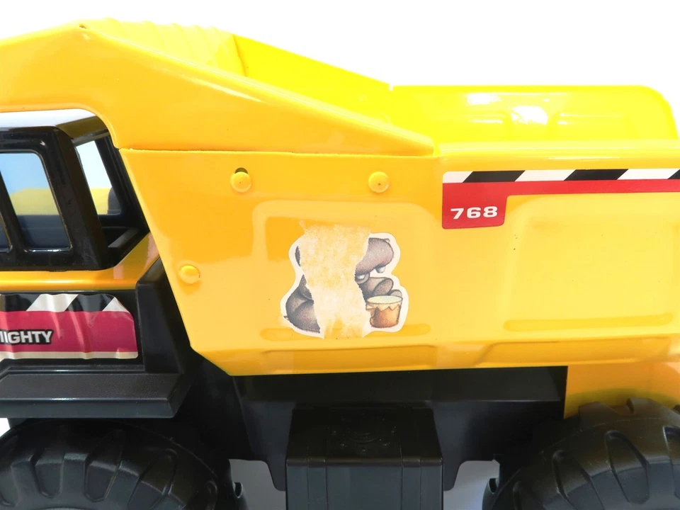 孩之宝 TONKA 自卸车 768 压钢制自卸车 1999 年尺寸 17 英寸长 10 英寸高 — 第 4/4 张图片
