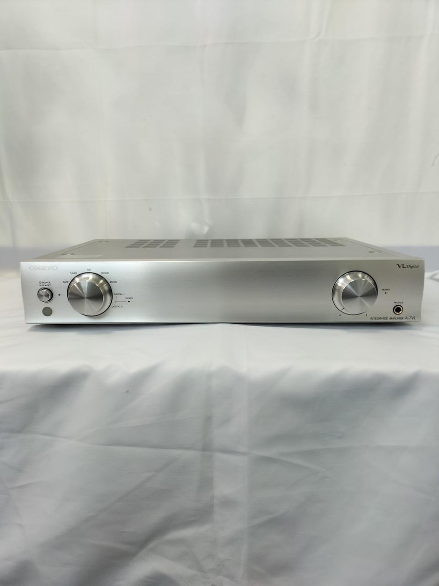 ONKYO A-7VL Integrated Amplifier with Remote Control, Manual and 