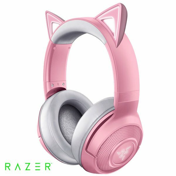 RAZER Kraken BT Kitty Edition Quartz Pink Bluetooth 5.0 Gaming Headphone RAZER Kraken BT Kitty Edition Quartz Pink Bluetooth 5.0 Gaming Headphone