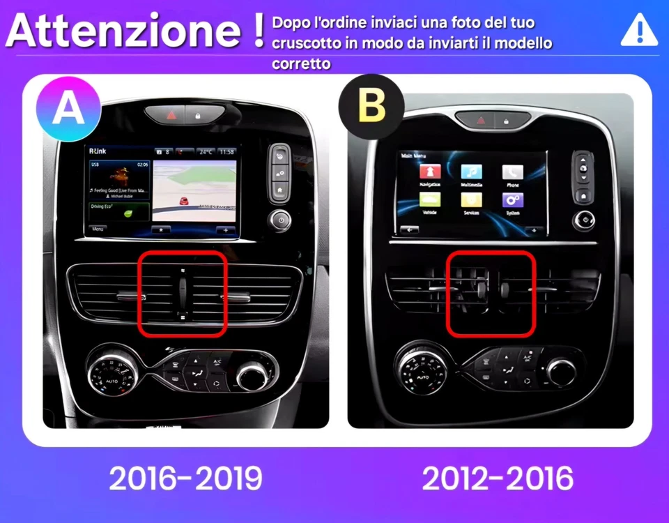Autoradio stereo Android 9 Pollici per Renault Clio 4 Dal 2012 Al 2019 - Immagine 4 di 4