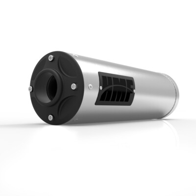HMF for Polaris Ranger 800 XP EFI 2010-2012 Titan QS Stainless Blackout Slip On