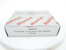 Mamiya 645 AF Polaroid Magazine with some unused Fuji FP100 Film
