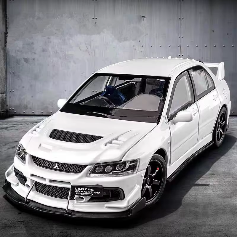 新品  COLLECTION Ｒci60 MITSUBISHI 1:32 Mitsubishi Lancer Evolution EVO IX 9 Alloy Sports Car Model