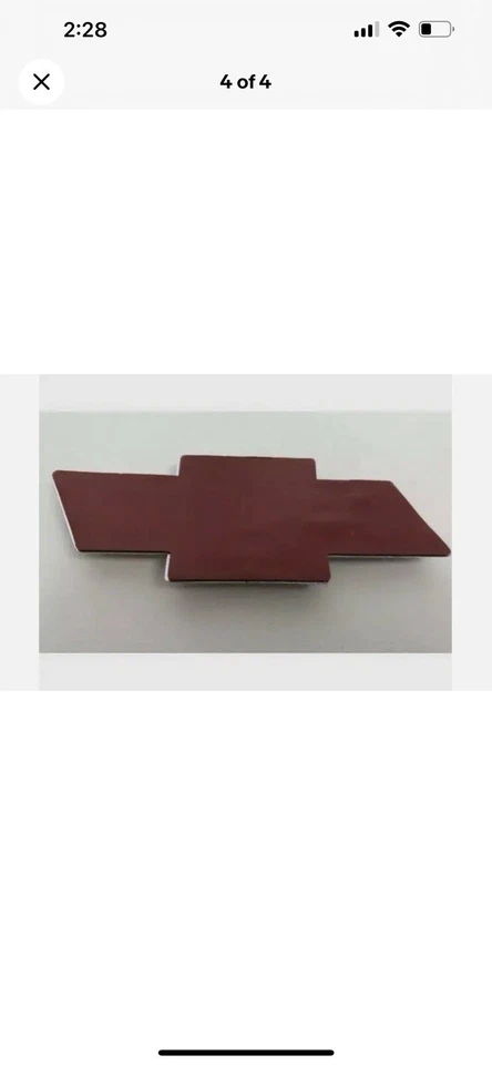 Chevy IMPALA 2006-2016 Monte Carlo 2006-2007 grade dianteira emblema dourado envio dos EUA. - Imagem 4 de 4