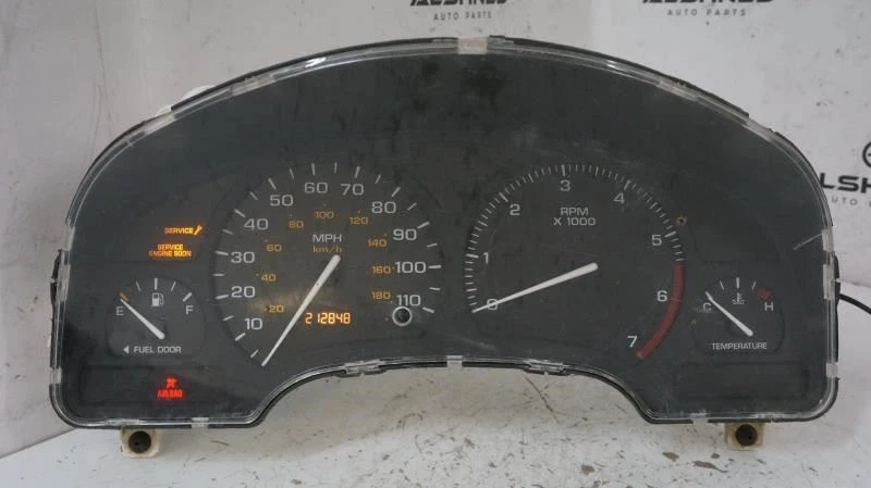 Cuadro de instrumentos medidor velocímetro Saturn S 2000-2001 213 k 21025090 OEM Foto 4 de 4