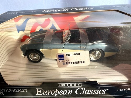 ERTL European Classics 1956 Austin Healey 100-Six 1:18 Scale Diecast Model Car - Picture 3 of 13