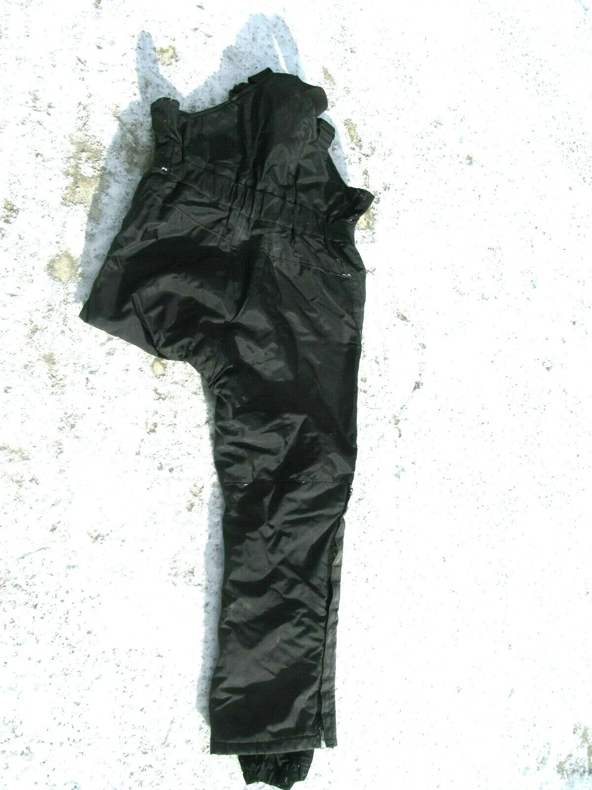 Vintage Arcticwear Insulated Snow Bibs Gore-Tex USA LARGE FOR LEFT LEG AMPUTEE