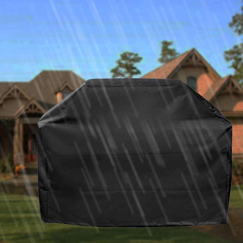 EXTRA LARGE BBQ COVER OUTDOOR WATERPROOF BARBECUE GRILL GAS PROTECTOR - image 4 of 4